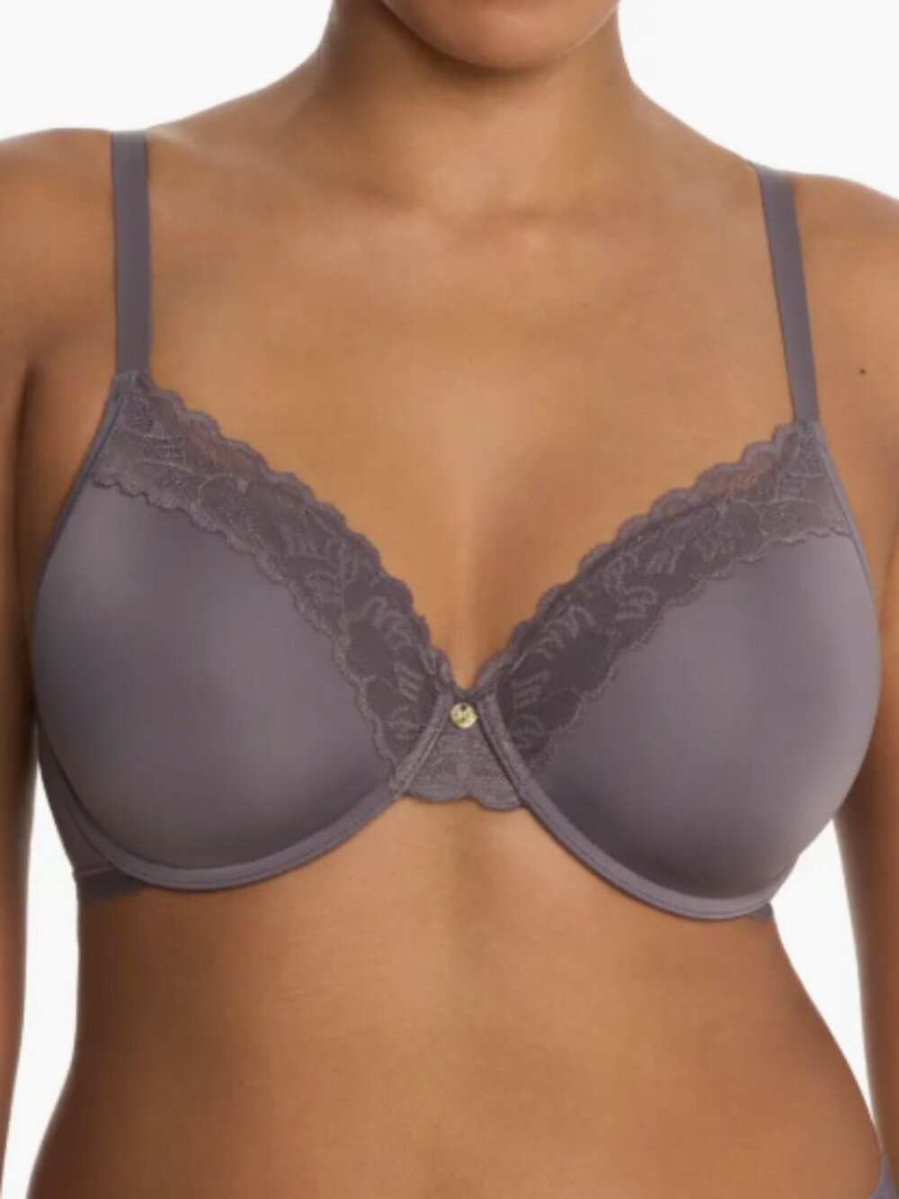 Natori Refined Contour Underwire Bra Gunmetal Gray 36DDD